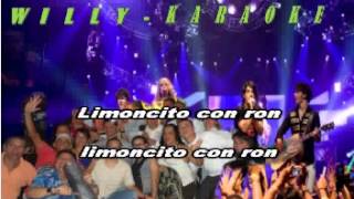 LIMONCITO CON RON KARAOKE RODOLFO AICARDI [upl. by Rheims]