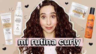 RUTINA APTA PARA EL MÉTODO CURLY  PRODUCTOS LIMPIOS 🍃 attalia dasbel [upl. by Eelimaj11]