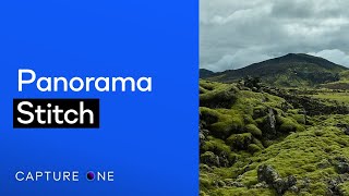 Capture One Pro Tutorials  Panorama Stitch [upl. by Jessa]