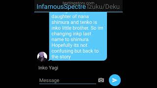 Abused Op Deku Texting Story Part 9 Sports festival part 1 [upl. by Tonia]