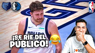 ¡DONCIC SE MOFA DEL PÚBLICO RIVAL y mete 35 puntos  GRIZZLIES vs MAVS 1212 [upl. by Bruning]