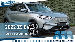 MG ZS EV Long Range Trophy Connect  First Look [upl. by Dinny]