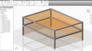 Frame Design  Bolted Connexion  Skeleton Modelling [upl. by Nyletac]