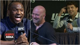 UFC 235 press conference highlights  ESPN MMA [upl. by Redla]