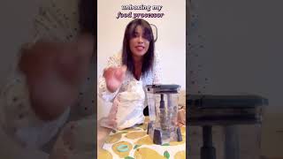 UNBOXING MY 3 IN 1 NINJA FOOD PROCESSOR [upl. by Acenahs190]