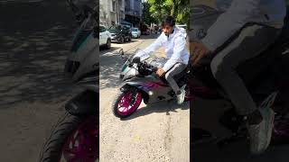 Finally Yamaha R15 V4 Vivid Magenta Metallic  2024 Yamaha R15 V4 New Color  R15 V4 2024 [upl. by Adnauqaj857]