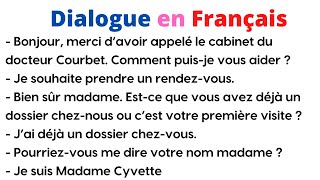 Pratique le dialogue en Français  Conversation téléphonique [upl. by Celestyna683]