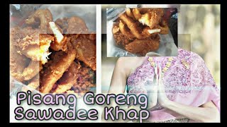 PISANG GORENG  FRIED BANANA  THAI STREET FOOD  TastExplore Goes Thailand [upl. by Girard]