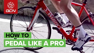 How To Pedal Like A Pro  Road Bike Skills And Technique [upl. by Yelraf]