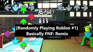 Randomly Playing Roblox 1 Basically FNF Remix DefeatIts ComplicatedSayoriEpiphanyHairball [upl. by Alludba]