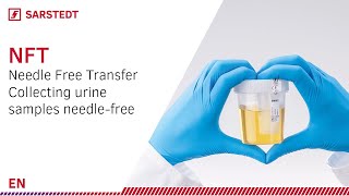 NFT urine cup and NFT urine collection container  Needle Free Transfer [upl. by Holladay]