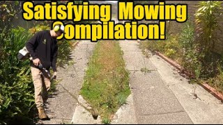 Satisfying Mowing amp Lawn edginglawnmowing gardening [upl. by Roderigo170]