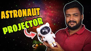 Astronaut Galaxy Light Projector For Kids Room amp Studio Room  Unboxing amp Review  In Hindi [upl. by Kean]