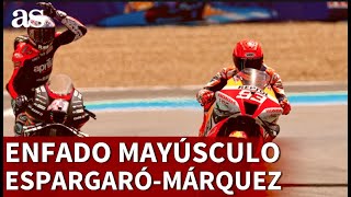 El PIQUE de ALEIX ESPARGARÓ y MARC MÁRQUEZ con declaraciones cruzadas  AS [upl. by Nyladnohr]