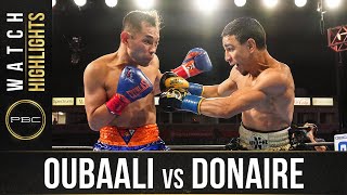 Oubaali vs Donaire HIGHLIGHTS May 29 2021  PBC on SHOWTIME [upl. by Amalia]