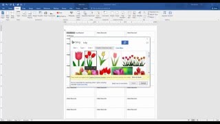 How to create labels with clipart in Word [upl. by Nisay]