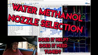 Water Methanol Nozzle Size Selection When We Need To Tune [upl. by Yarased788]