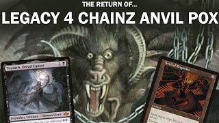 NO CHAIN NO PAIN Legacy 4 Chainz Anvil Loam Pox Prison Anvil of Bogardan Combo Tourach MTG EDH [upl. by Enerahs]