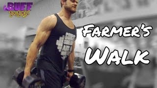 How to Perform the Farmers Walk  Exercise Tutorial [upl. by Aligna]