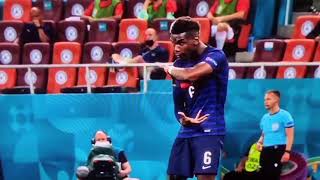 Pogba  Celebration  Goal  Against Switzerland [upl. by Valery]