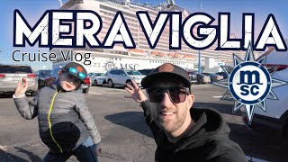 Lets Try MSCEmbarkation Day Meraviglia Cruise Vlog 1 [upl. by Shanks]