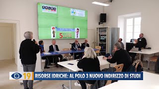 Risorse Idriche al Polo 3 di Fano nuovo indirizzo di studi [upl. by Norted]