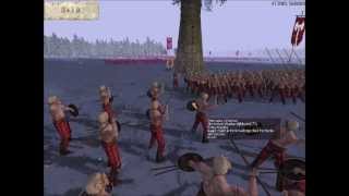 Rome Total War Germania vs Parthia [upl. by Neztnaj]