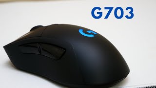 Unboxing amp Review Logitech G703 LIGHTSPEED Mouse [upl. by Suolevram]