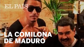 Maduro y Cilia Flores con el chef Salt Bae en Estambul [upl. by Noroj]