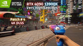 High On Life  RTX 4090  13900K 6GHz  4K DLSS Very High Settings [upl. by Nobe264]