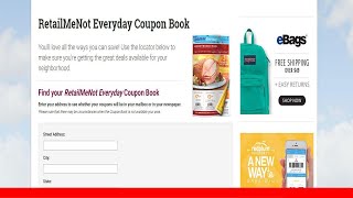 How To Get Free Coupon Books By Mail 🛋️ [upl. by Chlori]