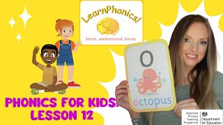 Phase 2 Phonics Lesson 12 o saying o [upl. by Boles]