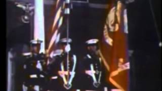 July 34 1960 National Anthem signoff films [upl. by Fee]