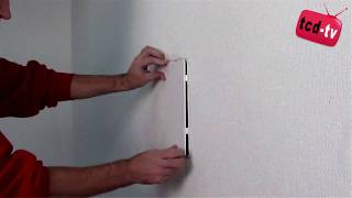 Access Panel  How to install a Plastic Access Panel Reversable [upl. by Aleydis]