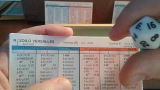 Stratomatic baseball Super Advanced 1967 Yankees  Twins [upl. by Lledniw126]