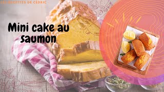 Mini cake au saumon citron et aneth Pour un apéro gourmand [upl. by Renate87]