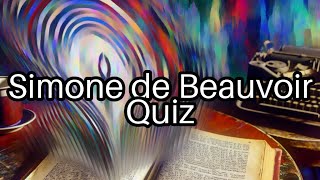 🤔 Test Your Knowledge How Well Do You Know Simone de Beauvoir 🧐 [upl. by Oirottiv]