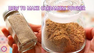 How To Make Cardamom Powder At Home  2 Easy Ways [upl. by Cherri]