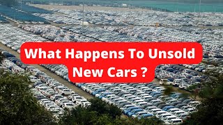 ☠️ What Happens To Unsold New Cars  SHOCKING PICTURES 👀 [upl. by Sivahc]