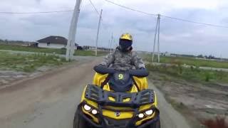 ATV BRP CANAM Kiev Ukraine 2016 [upl. by Ardnassak732]