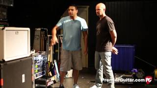 Rig Rundown  Peripherys Misha quotBulbquot Mansoor Jake Bowen Mark Holcomb and Adam Getgood [upl. by Sayed]