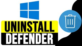 How to UNINSTALL WINDOWS DEFENDER from Windows 10 or 11  Remove Windows Defender 2024 [upl. by Shawna594]