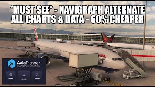 MUST SEE New Navigraph Alternate  60 CHEAPER  LIDO Charts Nav Data amp More [upl. by Rexanne3]