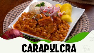 Carapulcra  Receta peruana  Fácil y rápida de preparar [upl. by Arocet]