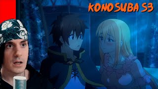 Kalathras REACCIONA al capitulo 8 y 9 de la tercera de KonoSuba [upl. by Sturges]