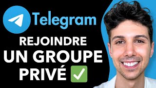 Comment rejoindre un groupe Telegram privé  Tutoriel Débutant [upl. by Alimrahs]