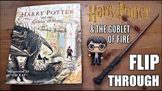 Harry Potter and the Goblet of Fire Illustrated Edition  Flip Through ⚡️ [upl. by Thibaud275]