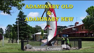 Adaminaby Old amp Adaminaby New Below amp above Lake Eucumbene Snowy Mountains NSW [upl. by Anerat]