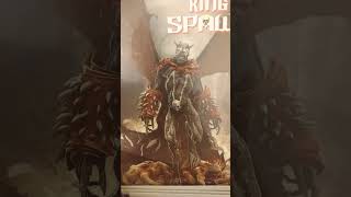 Flipping Through KING SPAWN comics spawn kingspawn imagecomics [upl. by Steel389]