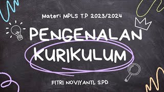 STRUKTUR KURIKULUM SMK BAKTI MANDIRI BANDUNG RPL KURIKULUM MERDEKA MATERI MPLS TA 20232024 [upl. by Neztnaj]